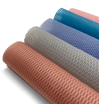 3D Air Mesh Poliester Knitted Sandwic Mesh Fabric Untuk Kasut