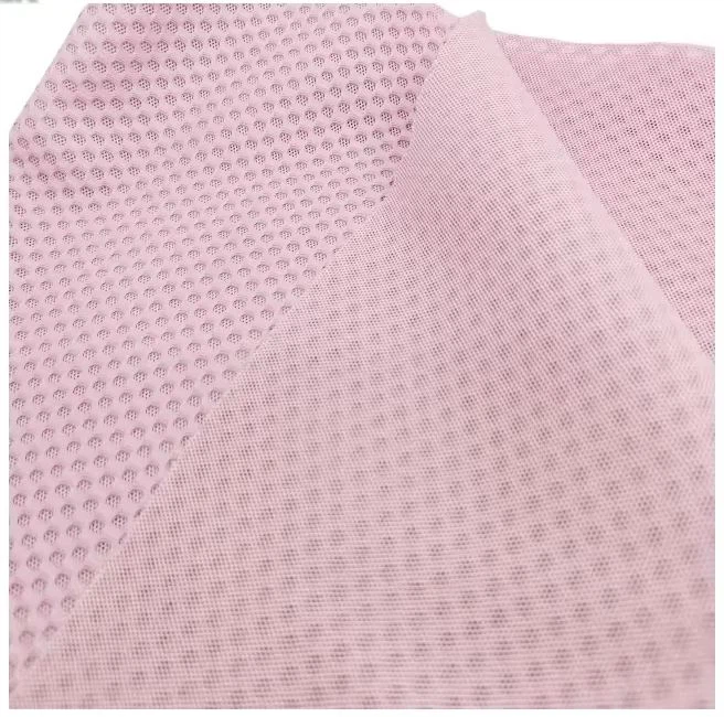 3D Spacer Mesh 100 Polyester Backpack Mesh Fabric