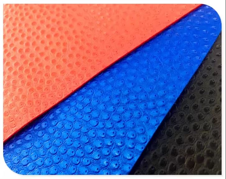 Shine Colorful Wear-resistance PVC Sports Shoes Leather