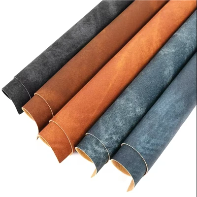 Fabrik Koboi Vintaj Pepejal Kulit Tiruan PVC Vegan