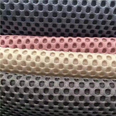 Massage Mesh Breathable 3D Spacer Sandwic 100% Poliester Air Mesh Fabrik Terpakai Tempat Duduk Kereta/Sofa Tempat Duduk Bas