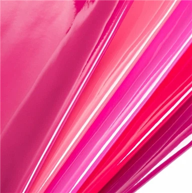 Cermin Corak Polos Kulit Sintetik Pu