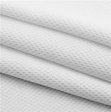 Wicking 100 Poliester Bird Eye Mesh Knit Sports Jersey Fabrik Pakaian Sukan Untuk Jersi Bola Sepak