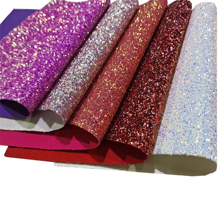 Kain Vinyl PU Glitter